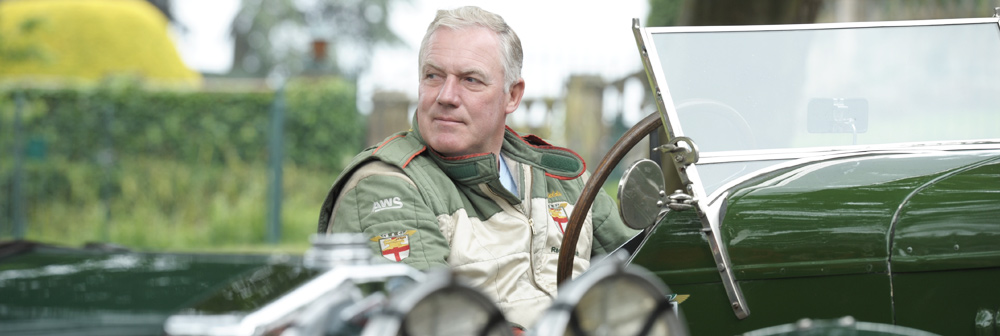 Driver at the Chateau Impney Hill Climb, Droitwich