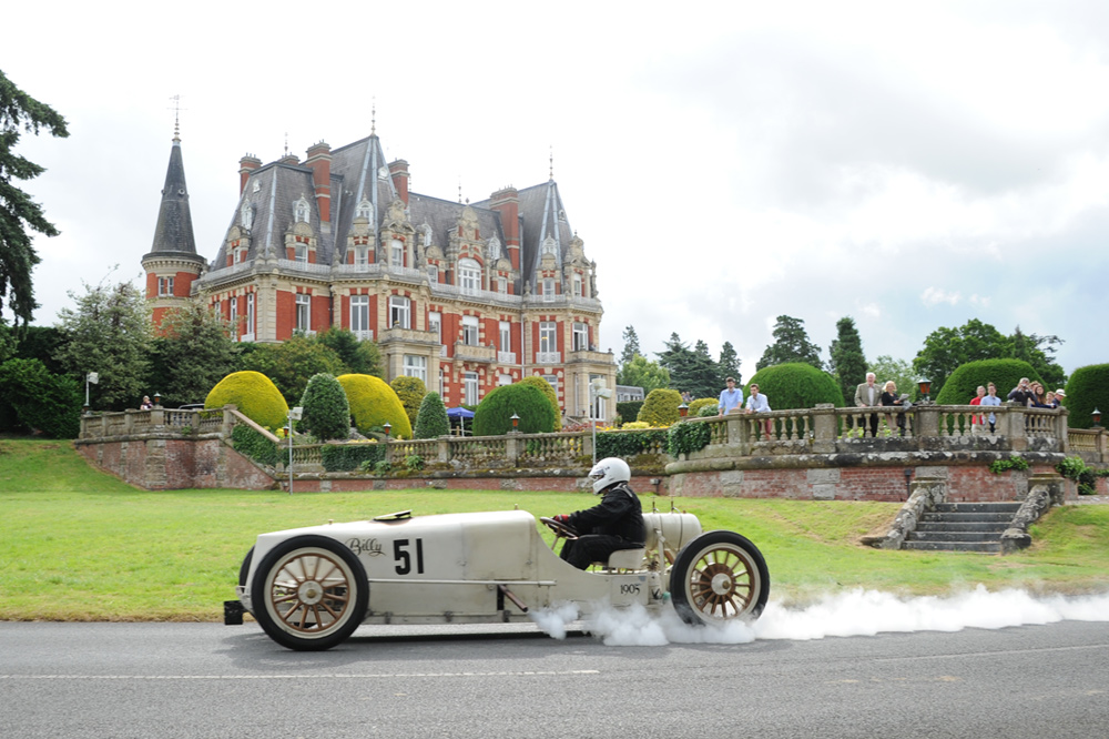 Whistling Billy at Chateau Impney Hill Climb, Droitwich