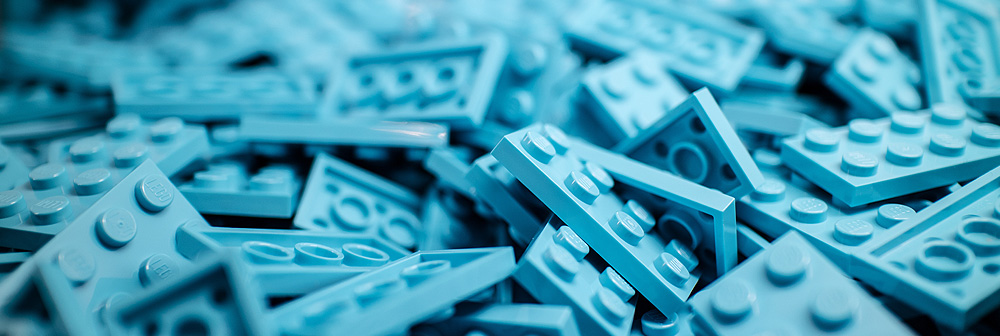Lego bricks as building blocks