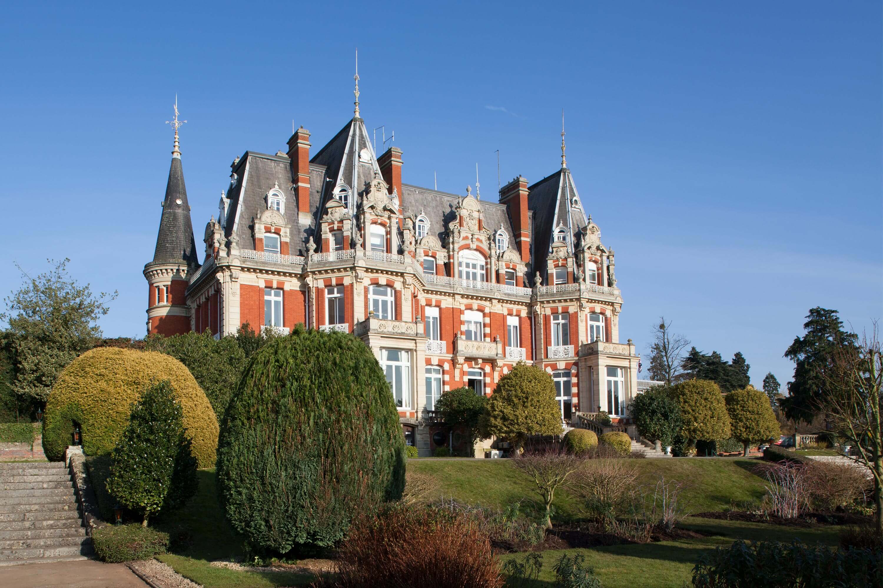 Chateau Impney, photographed by Worcester hotel marketing agency Mighty