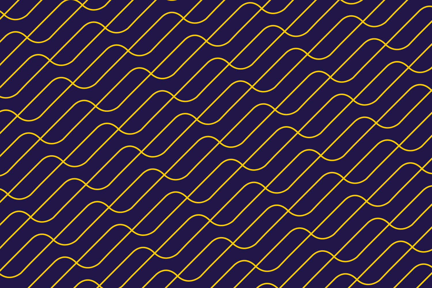 Myna pattern on dark blue, designed by Mighty